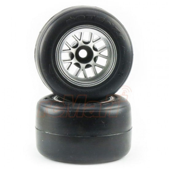 Ride Pre-Mounted F104 R1 High Grip Slick Tire