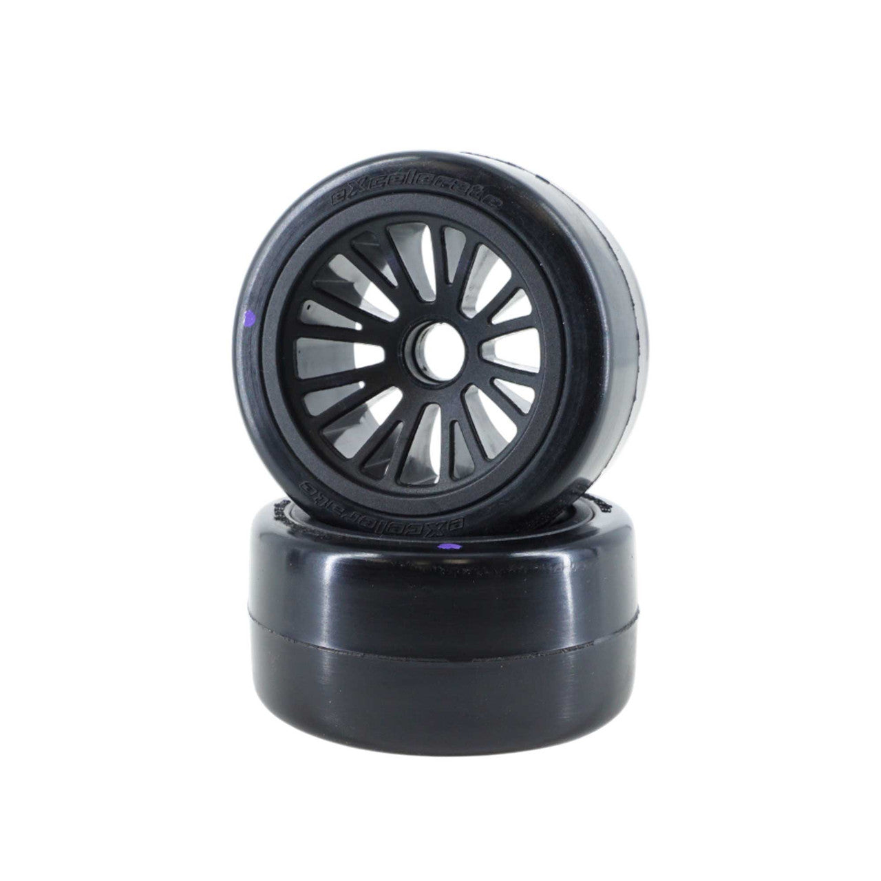 High Performance F1 Pre-Mount RC Front Tyres for Asphalt Racing Surfaces