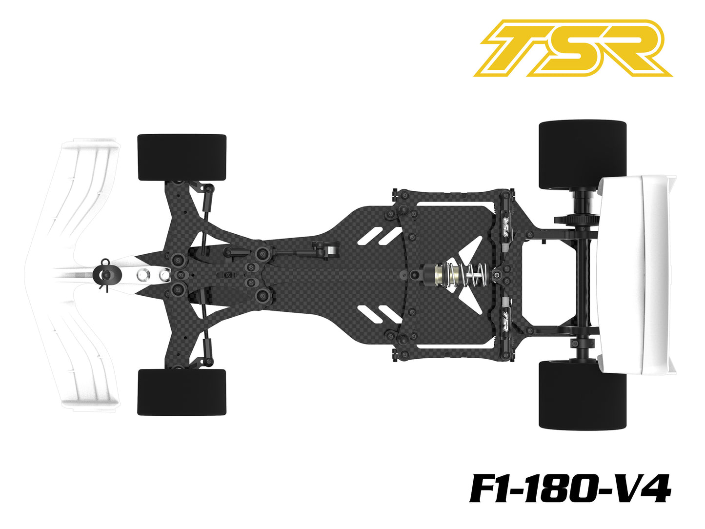 F1-180-V4 1/10 2WD Formula 1 Car Kit