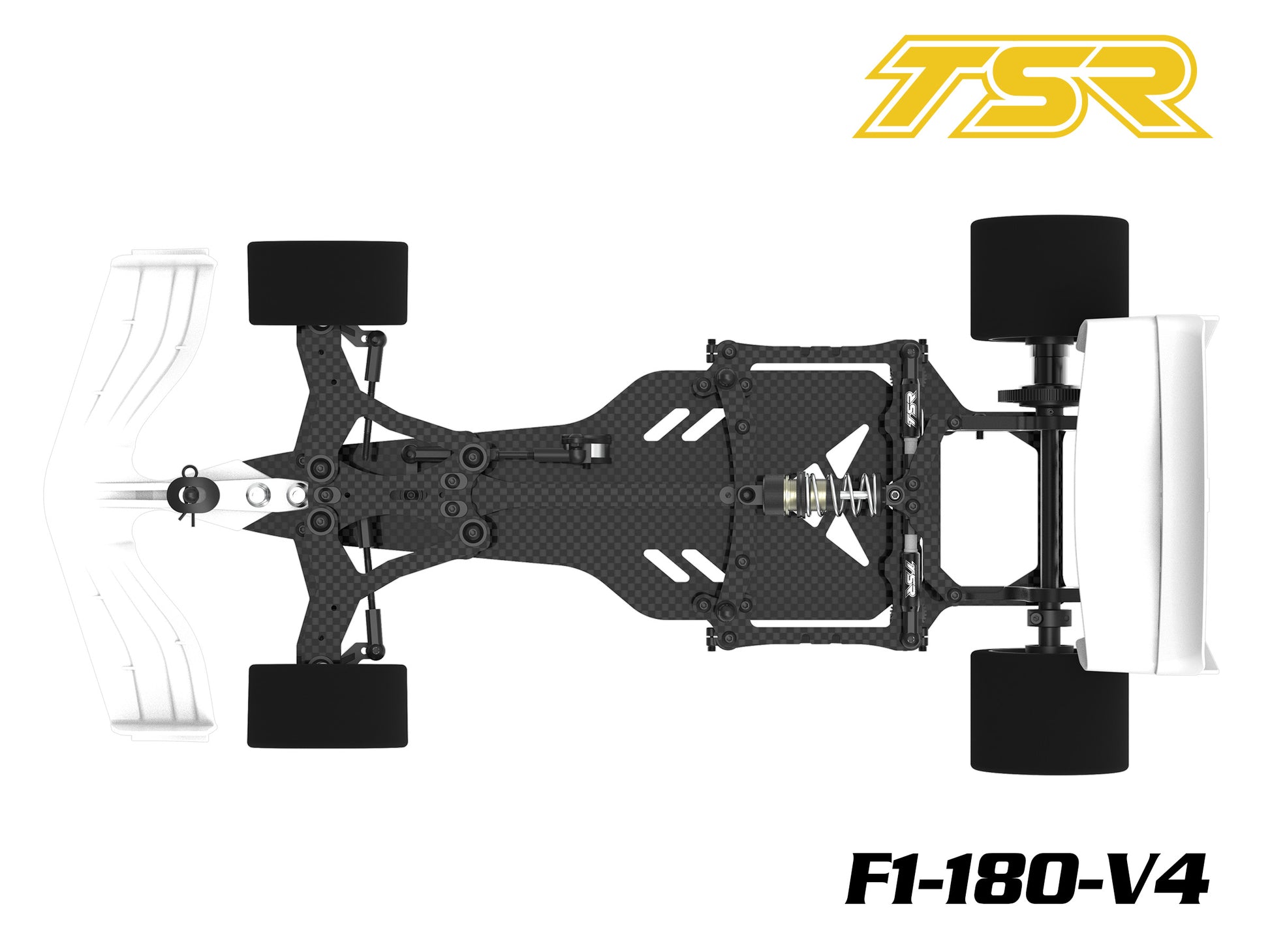 F1-180-V4 1/10 2WD Formula 1 Car Kit