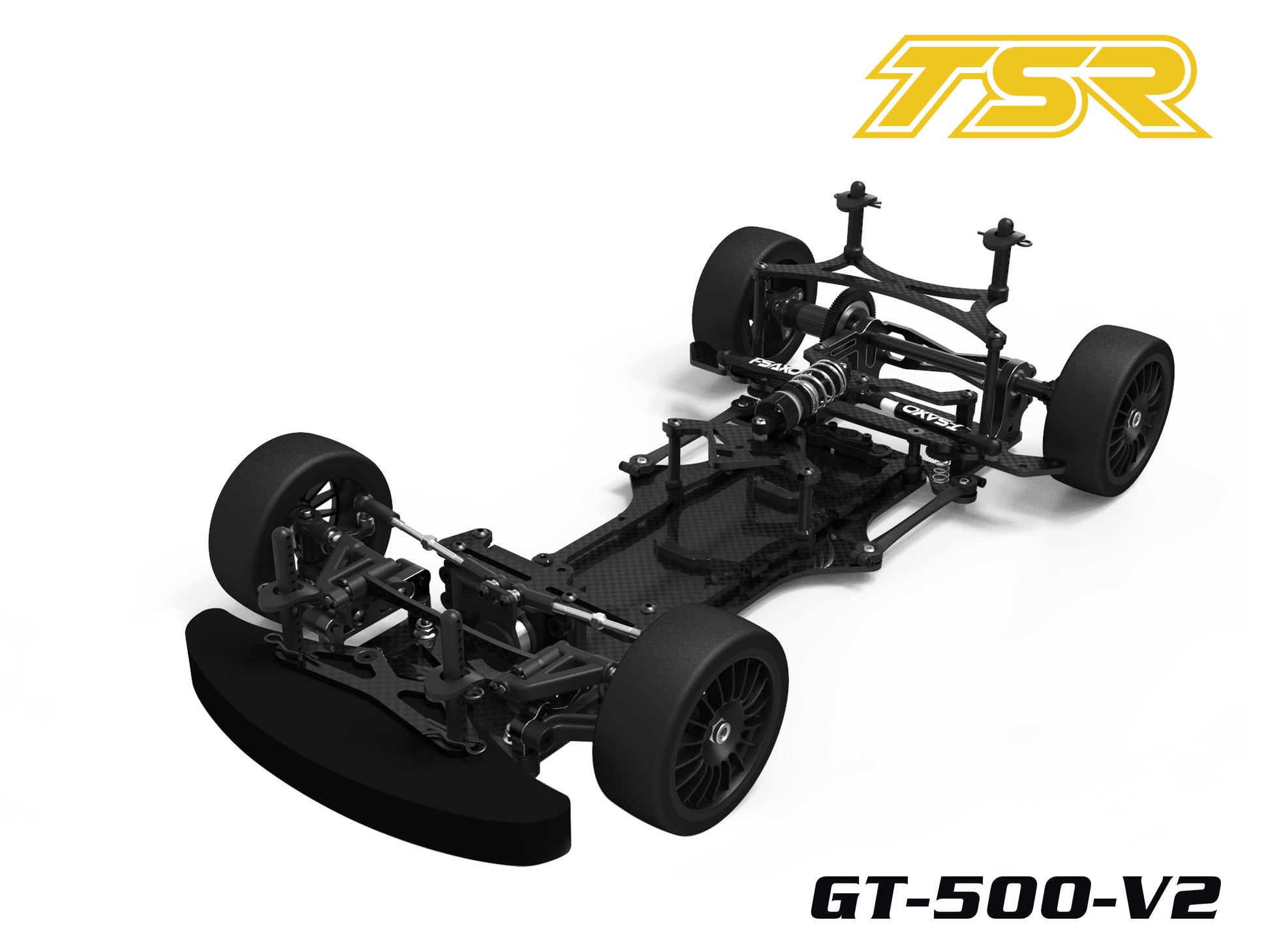 GT-500-V2 1/10 2wd EP on-road Touring Car kit
