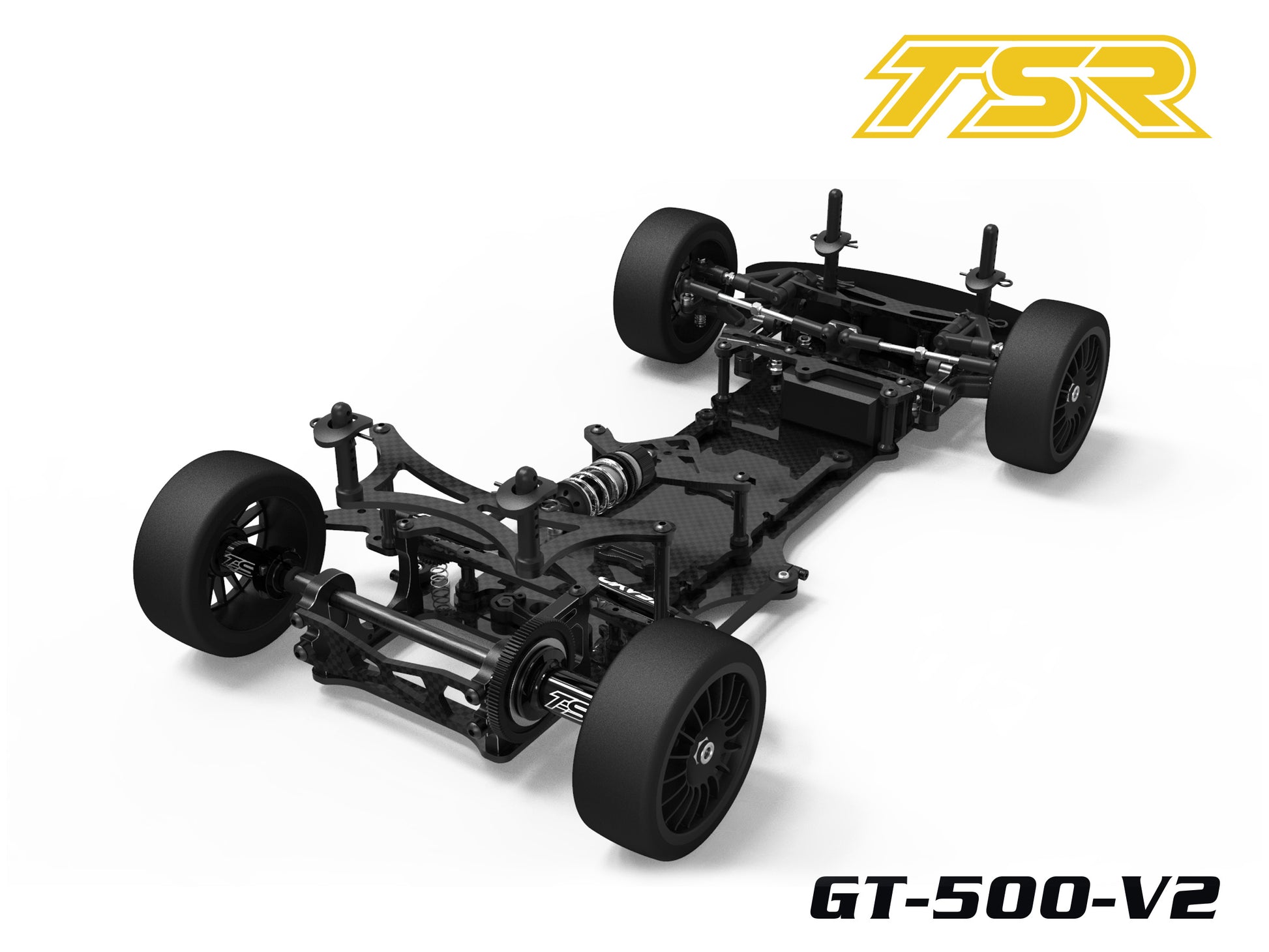 GT-500-V2 1/10 2wd EP on-road Touring Car kit