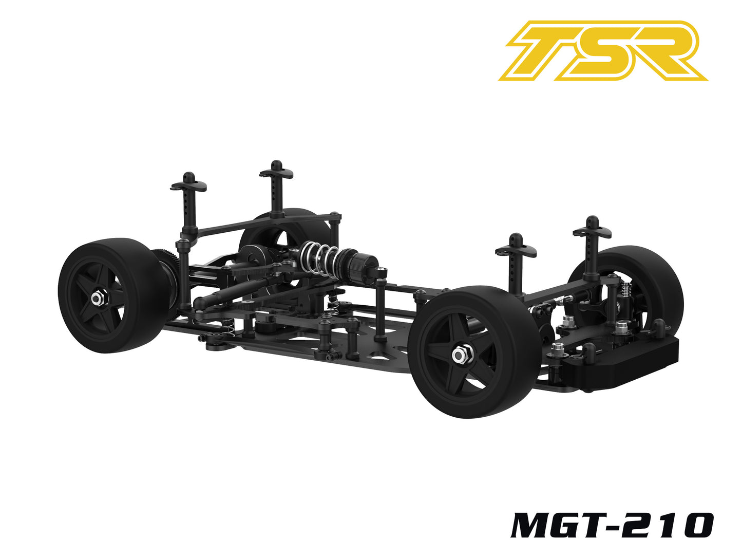 MGT-210 1/10 Grand Touring Car Kit, Wheelbase 210mm