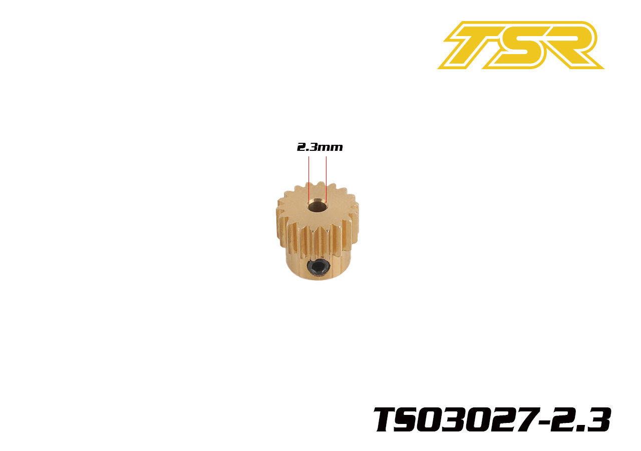 T-SAXO 48P 18T Motor Pinion Gear 2.3mm Bore RC Car Part
