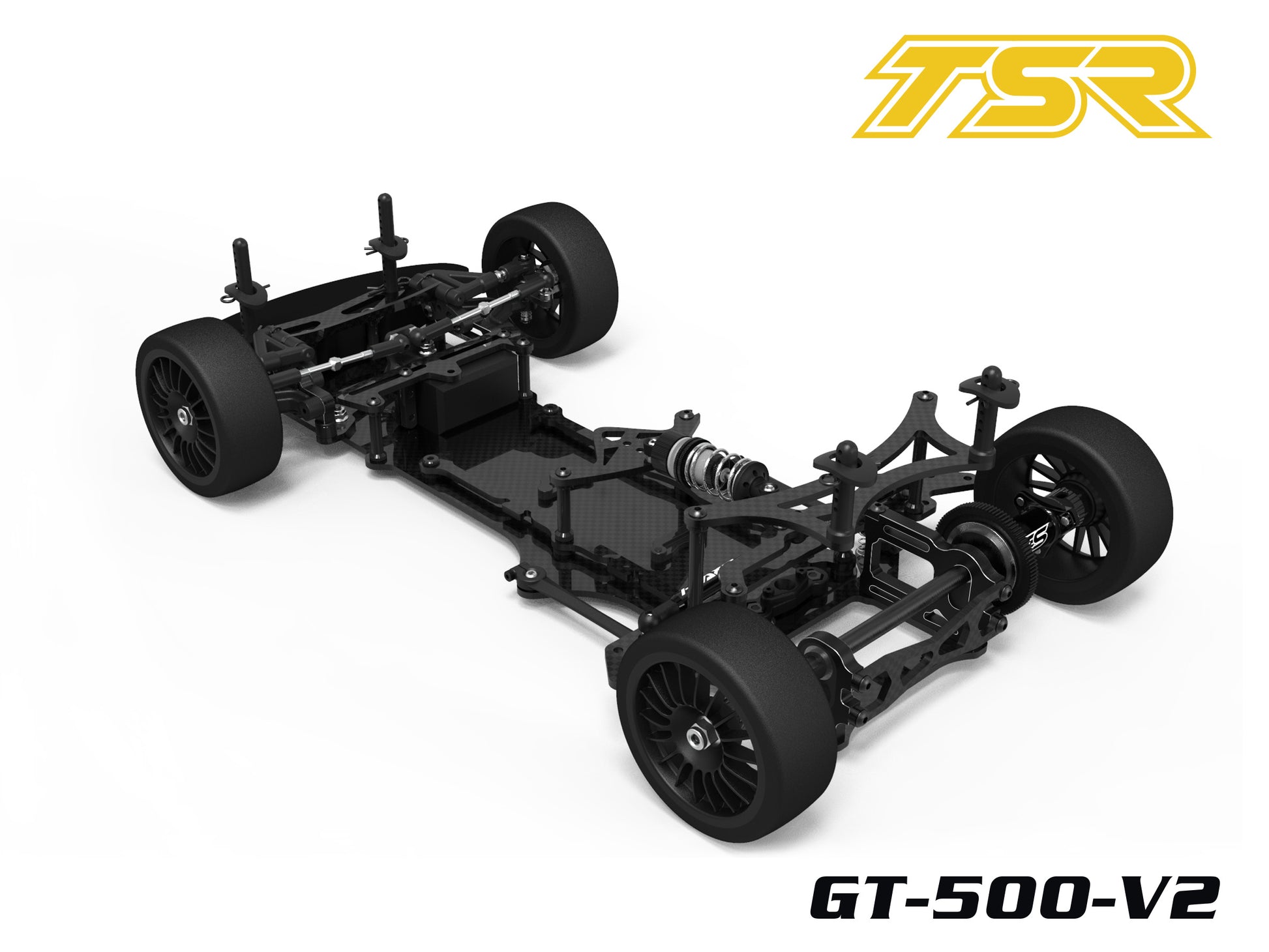 GT-500-V2 1/10 2wd EP on-road Touring Car kit