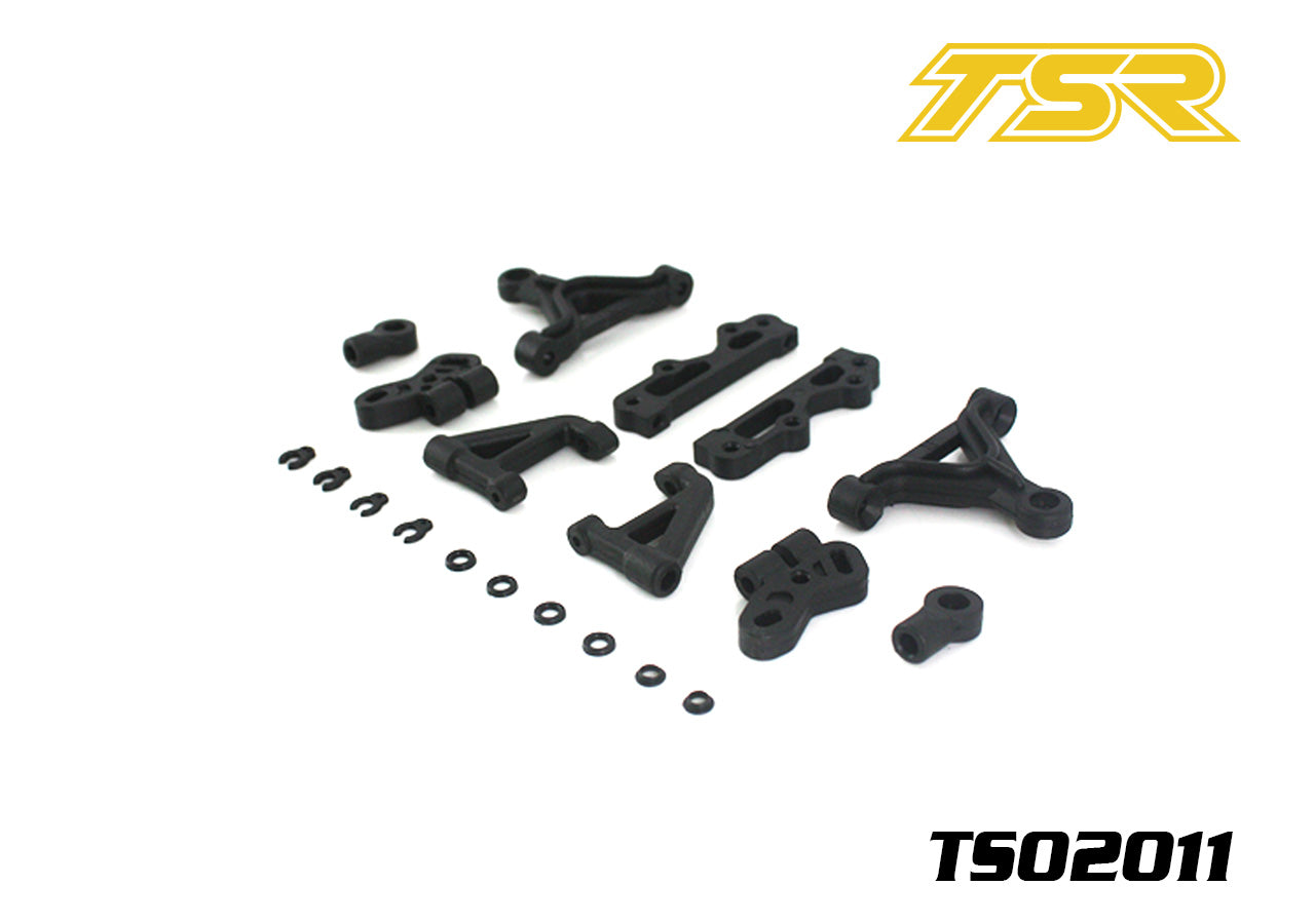 T-SAXO TS02011 GT-500W-V2 RC Front Suspension Plastic Component Kit