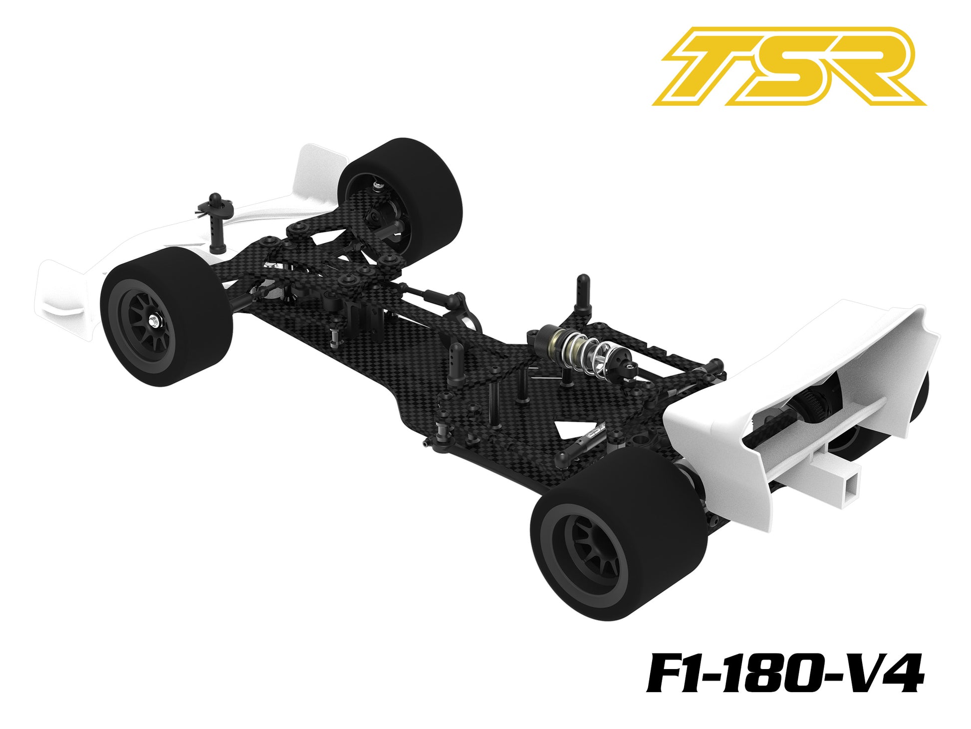 F1-180-V4 1/10 2WD Formula 1 Car Kit