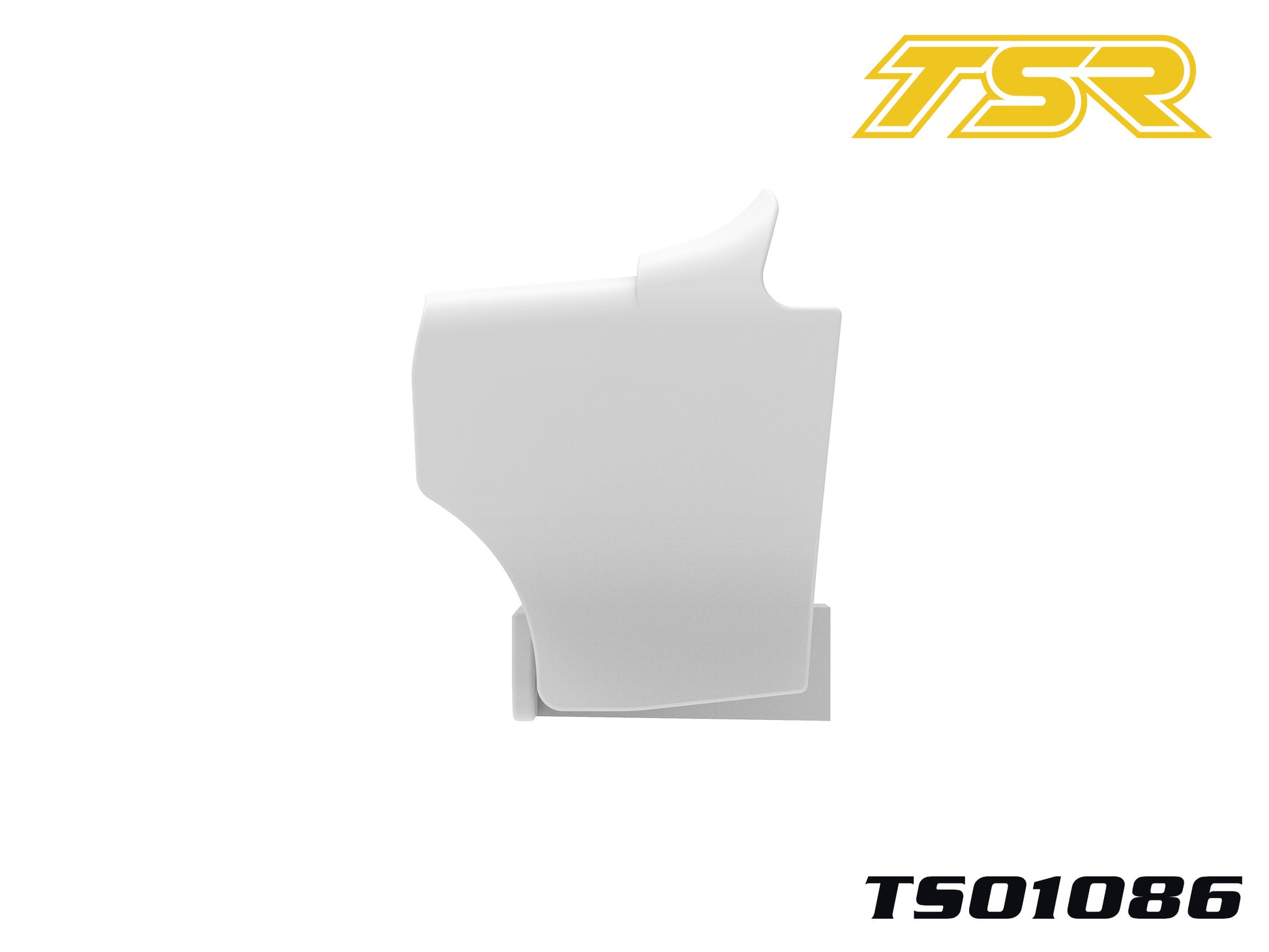 F1 Rear Wing White