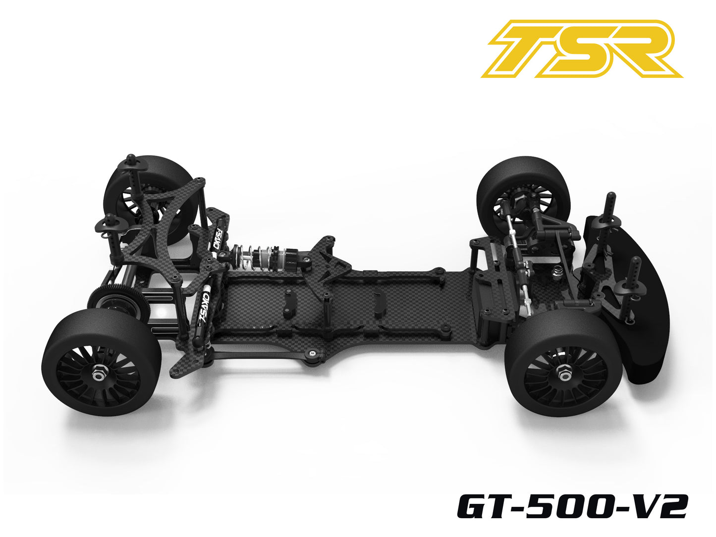 GT-500-V2 1/10 2wd EP on-road Touring Car kit