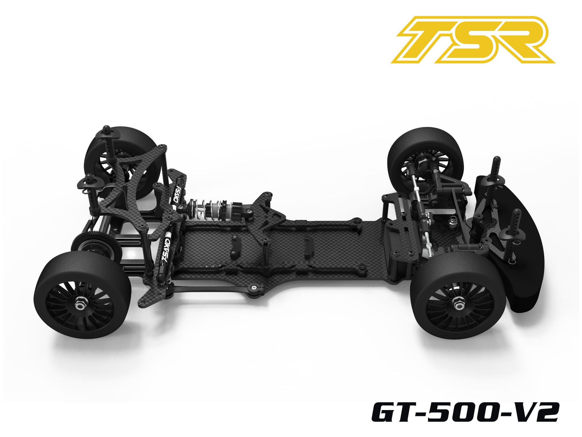 GT-500-V2 1/10 2wd EP on-road Touring Car kit