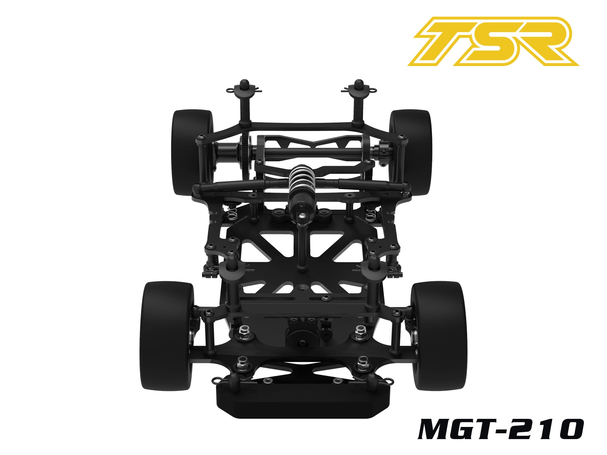 MGT-210 1/10 Grand Touring Car Kit, Wheelbase 210mm