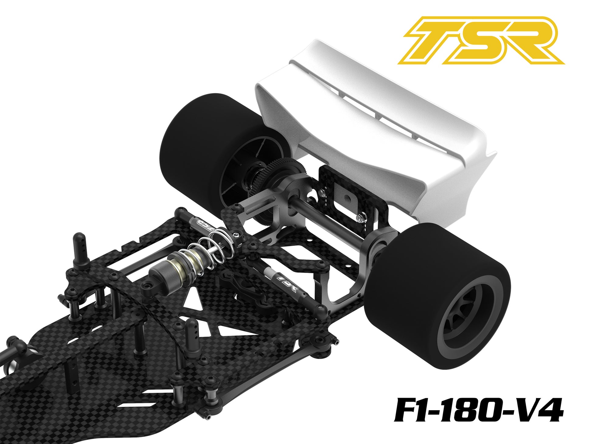 F1-180-V4 1/10 2WD Formula 1 Car Kit