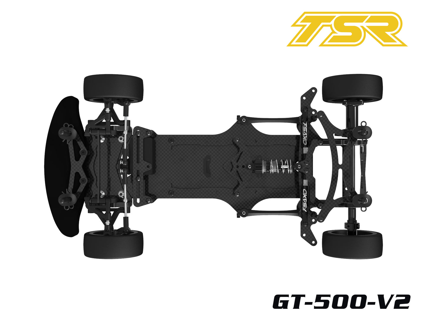 GT-500-V2 1/10 2wd EP on-road Touring Car kit