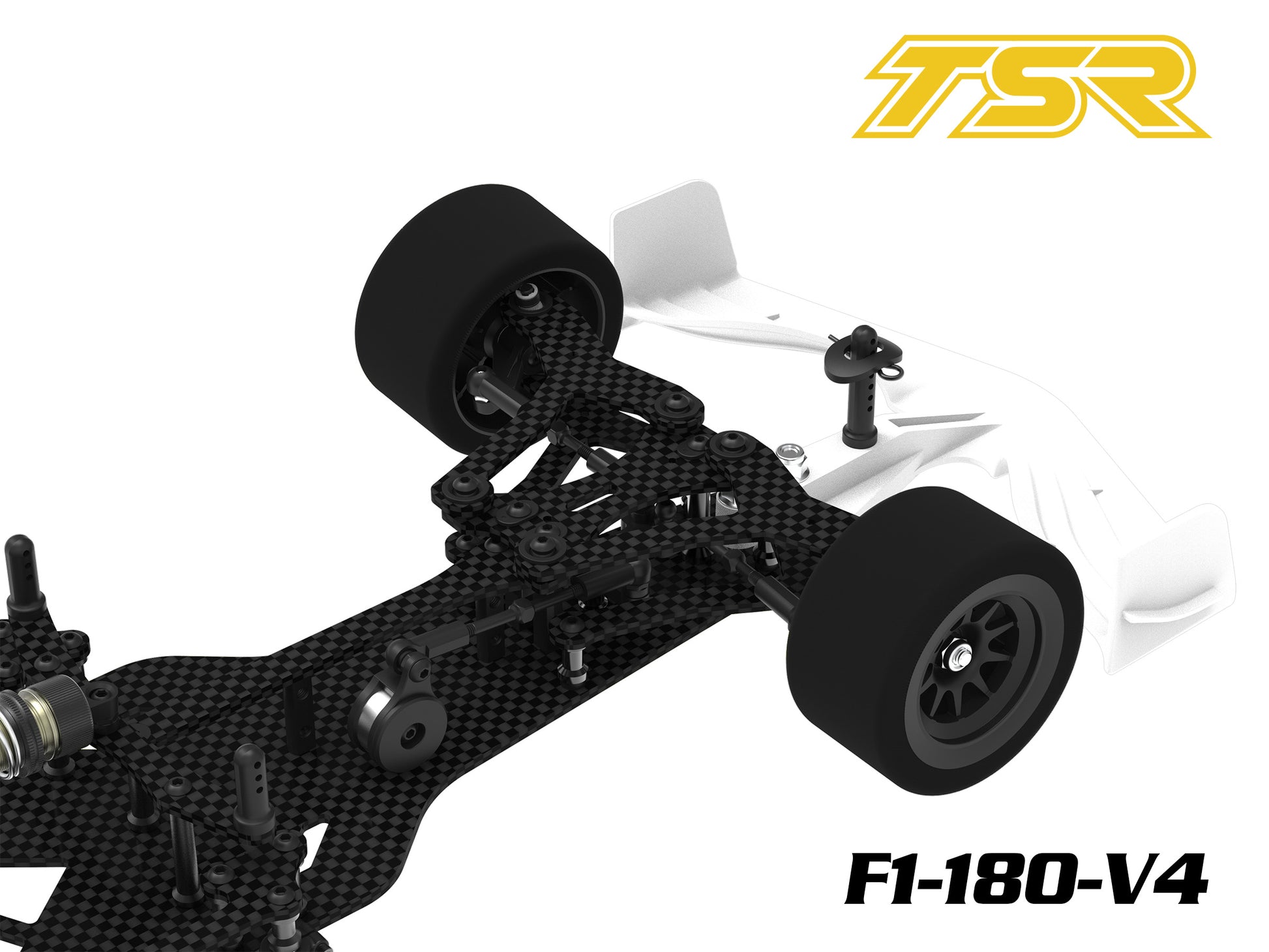 F1-180-V4 1/10 2WD Formula 1 Car Kit