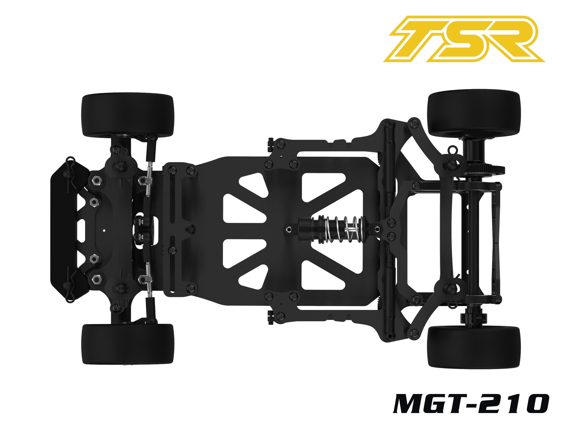 MGT-210 1/10 Grand Touring Car Kit, Wheelbase 210mm