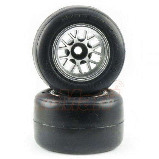 Ride Pre-Mounted F104 R1 High Grip Slick Tire