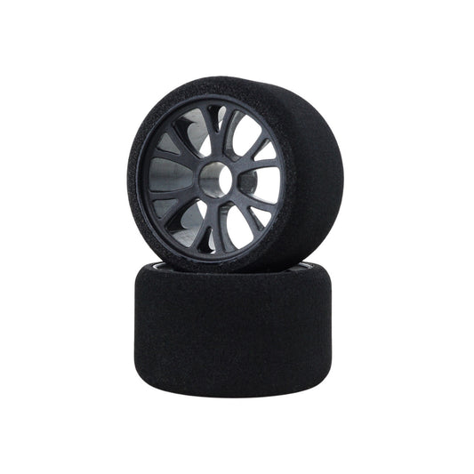 eXcelerate 1/12 Scale RC Foam Front Tyres 'N' Compound High Grip Pair