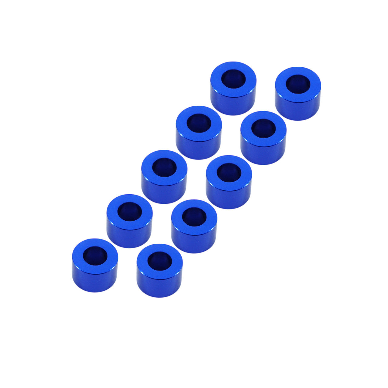 eXcelerate 3x6x4mm Aluminum Shims for RC Ball Studs 12-Pack
