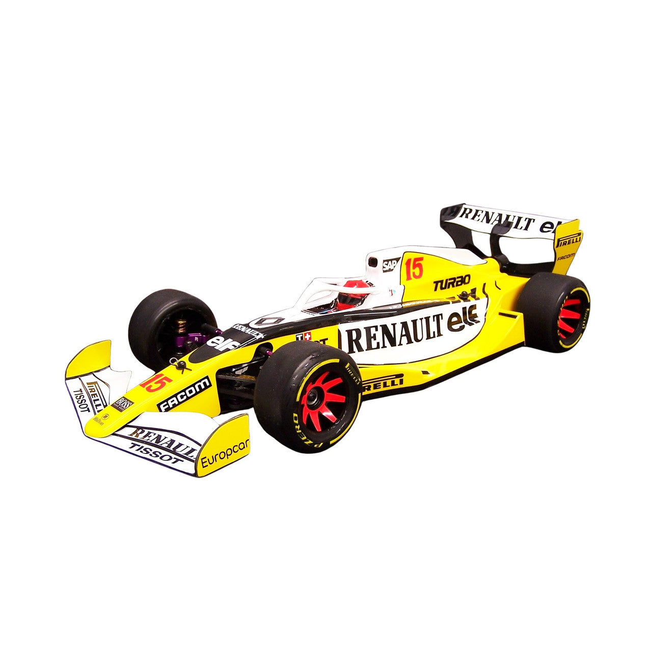 eXcelerate R/C P-Zero F1 Body Shell - High-Performance Polycarbonate Design