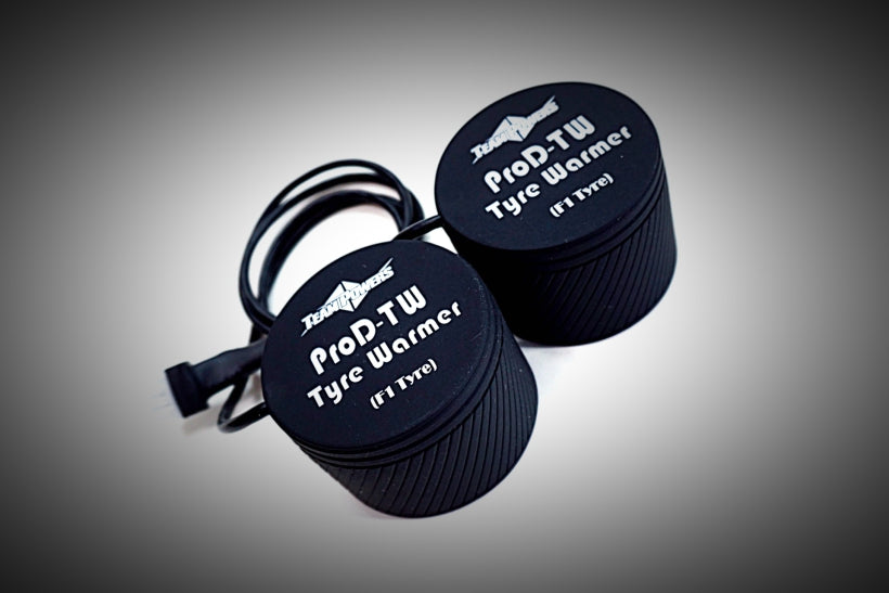 Team Powers Pro-Driver F1 RC Racing Tyre Warmer Cup Set (2 Pieces)