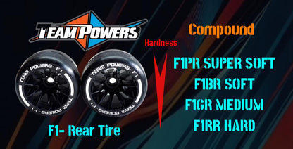 Team Powers F1 Rear Tyres