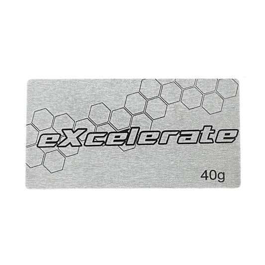 eXcelerate 40g Tungsten RC Weight Plate for Chassis Tuning, 1s Battery Tray