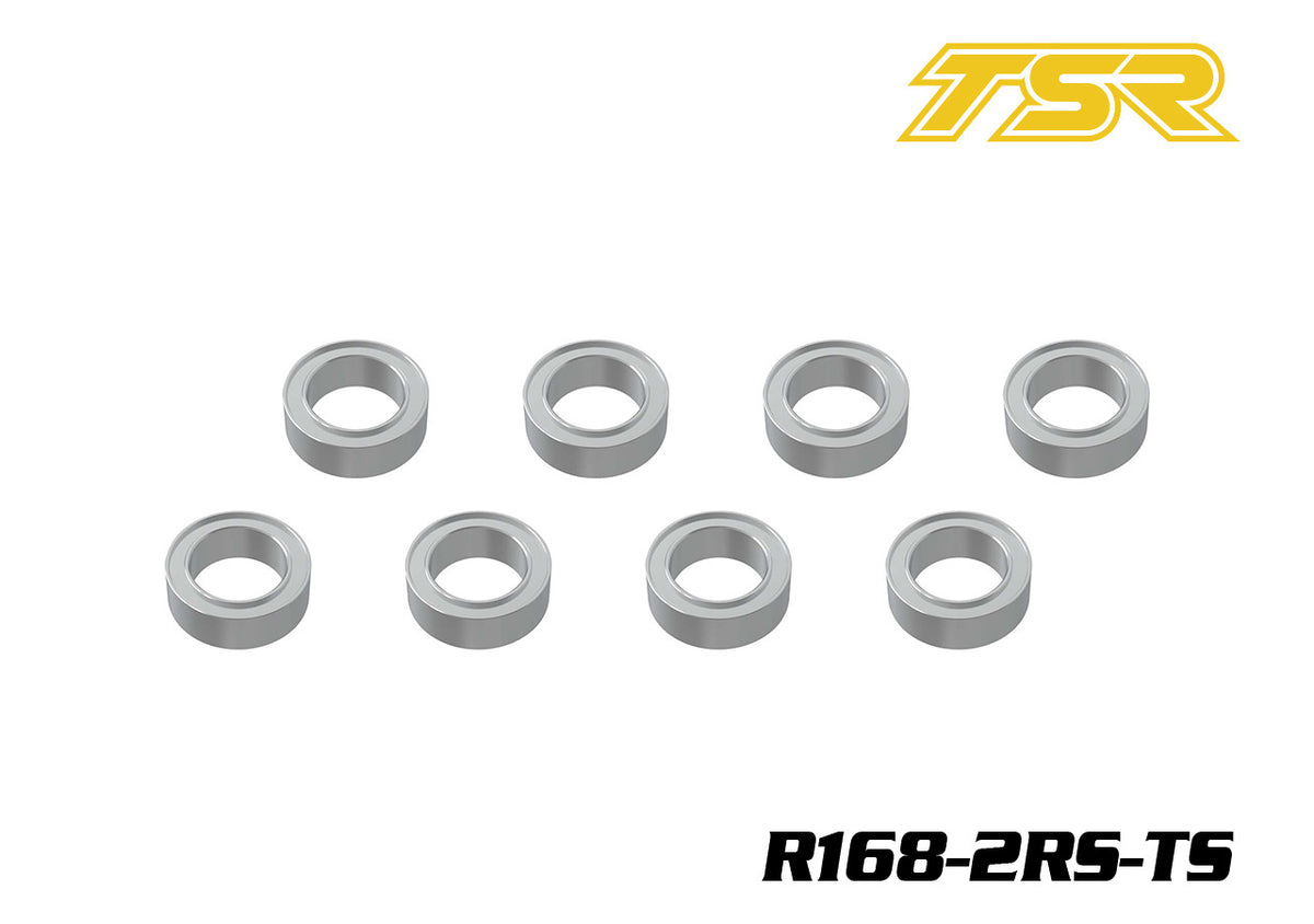T-SAXO R168-2RS Inner Cover Bearing 6.35x9.525x3.175mm Pack of 10