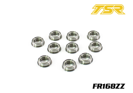 T-SAXO FR168ZZ Ball Bearings 6.35x9.525x3.175mm Pack of 10