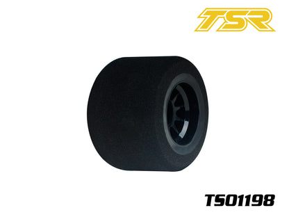 TS01198 1/10 Pre-Glued Foam Rear Tyres 25Sh for F1 RC Cars
