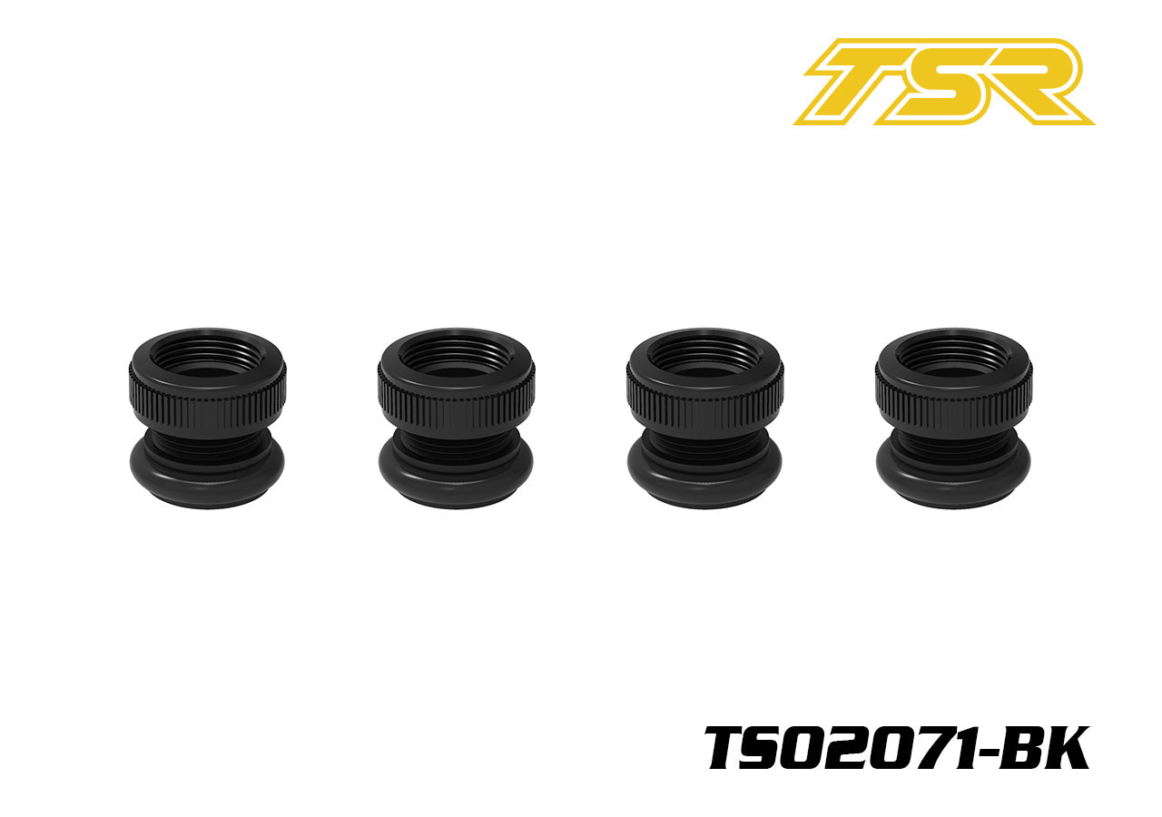T-SAXO Aluminium RC Car Body Height Adjuster Black TS02071-BK