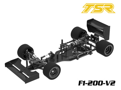 T-SAXO F1-200-V2 High-Performance 1/10 Scale Formula 1 RC Car Kit