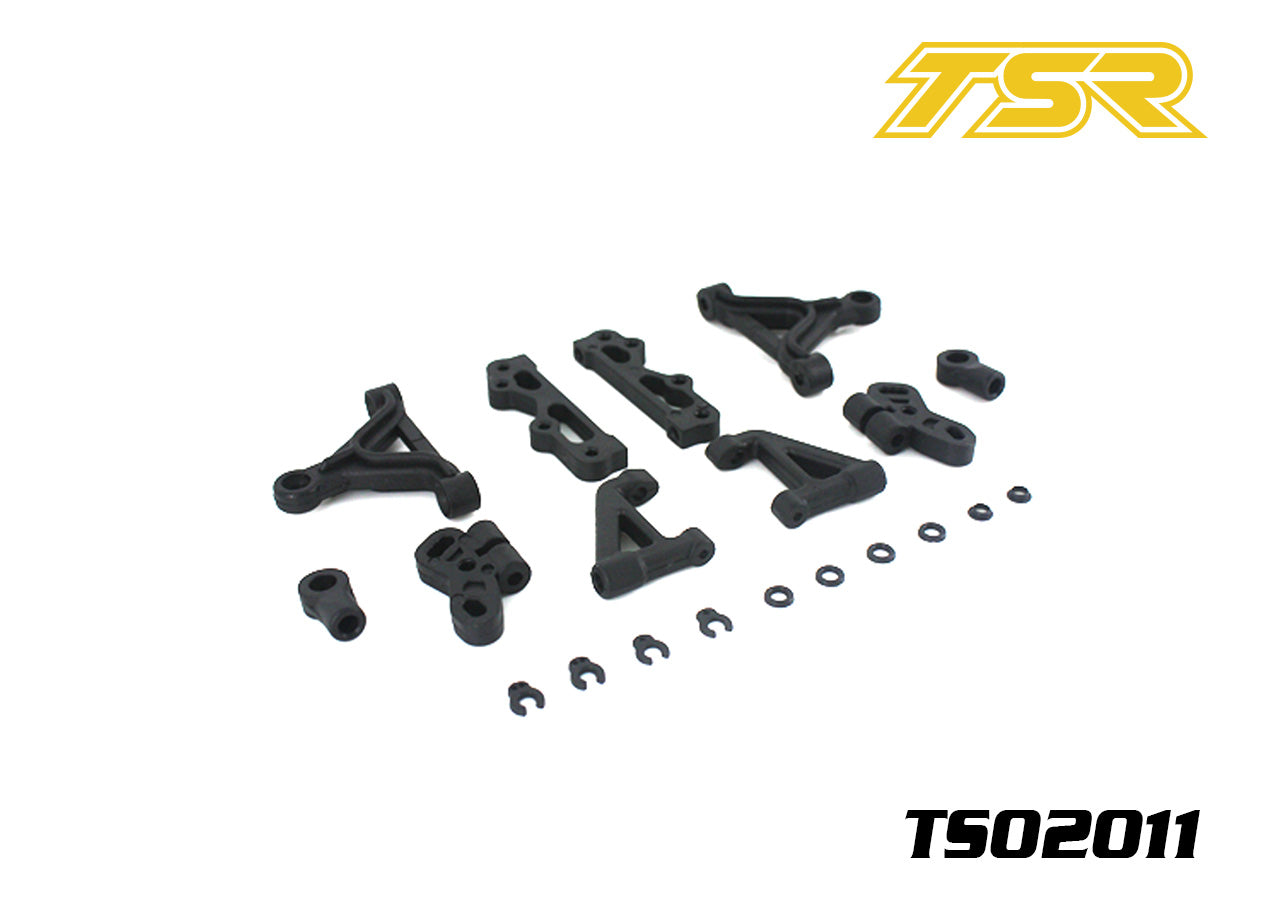 T-SAXO TS02011 GT-500W-V2 RC Front Suspension Plastic Component Kit