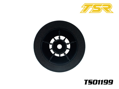 Premium 1/10 Scale Pre-Glued Foam Front Tyres 35Sh for F1 RC Cars