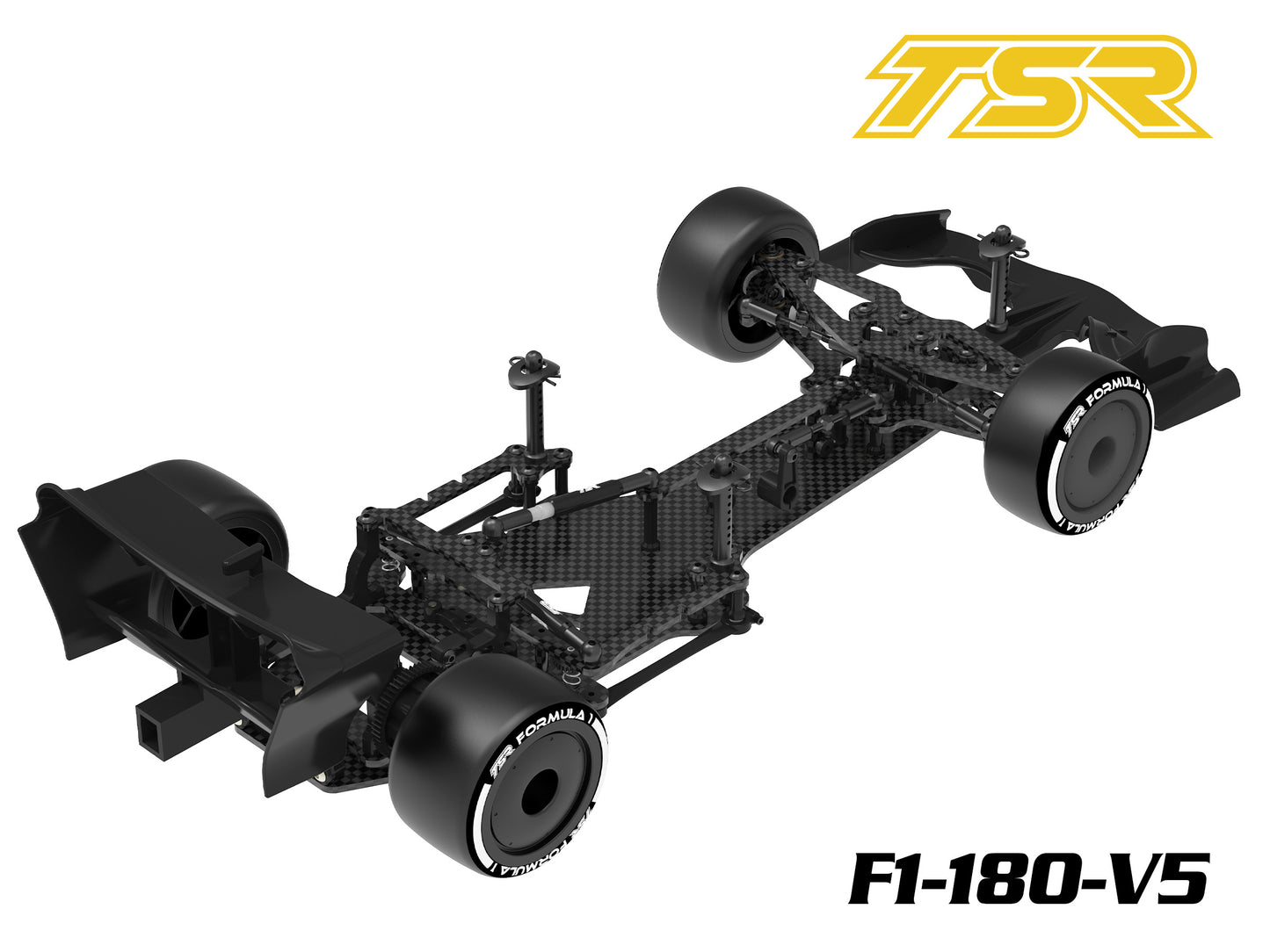 T-SAXO F1-180-V5 1/10 Scale Formula 1 RC Car Kit