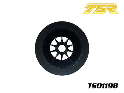 TS01198 1/10 Pre-Glued Foam Rear Tyres 25Sh for F1 RC Cars