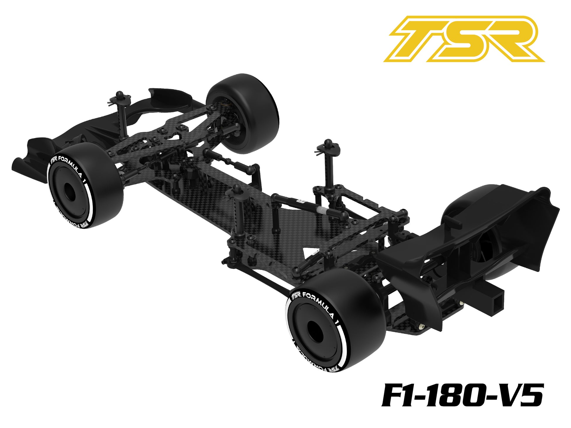 T-SAXO F1-180-V5 1/10 Scale Formula 1 RC Car Kit