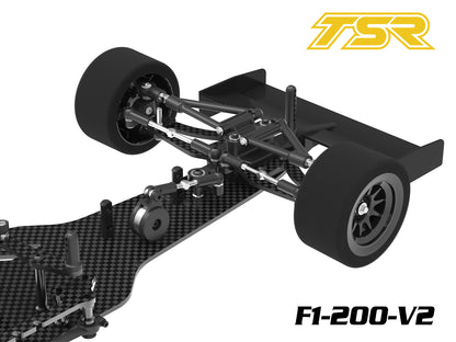 T-SAXO F1-200-V2 High-Performance 1/10 Scale Formula 1 RC Car Kit
